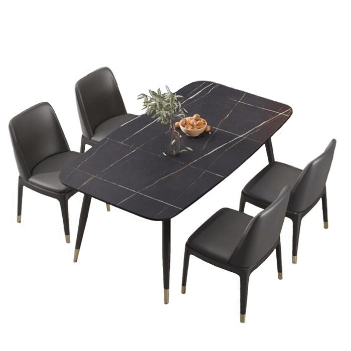 Black Sintered Stone Dining Table - China's leading stone supplier - MQ ...