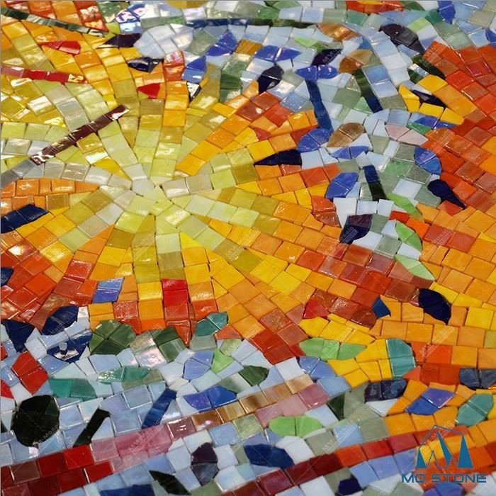 Glass Mosaic Tile Wall Art MQ STONE
